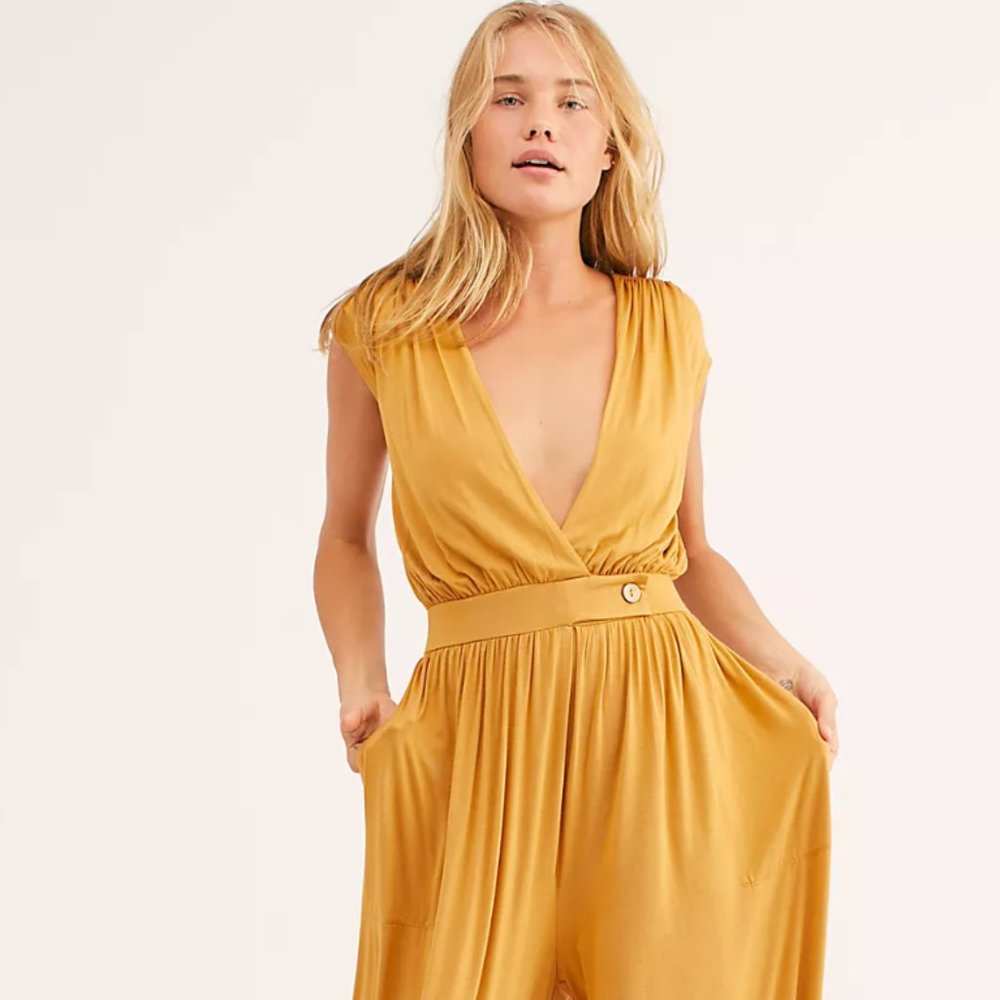 Free People Naomi Jumpsuit XS